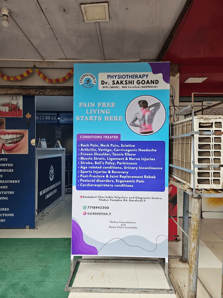 Strengthen.It Clinic Signboard Shop 33A Thakur Complex